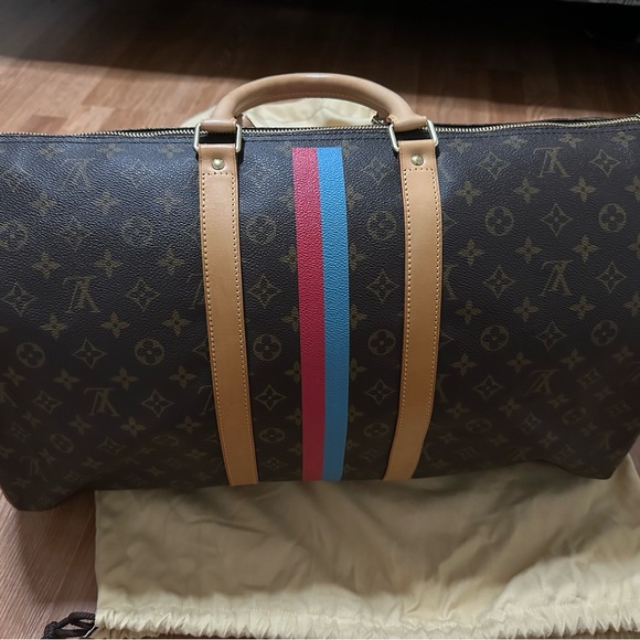 Authentic Travel Duffe bag LV 55 - Picture 2 of 15